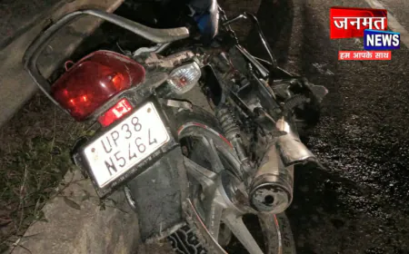 संभल: मुरादाबाद-आगरा हाईवे पर भीषण सड़क हादसा, तीन युवकों की मौत; एक युवक गंभीर रूप से घायल