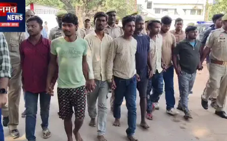 मिर्जापुर: चोरी करने वाले अन्तर्राज्यीय खरवार गैंग का खुलासा, 8 गिरफ्तार; 65 लाख रूपये के आभूषण बरामद