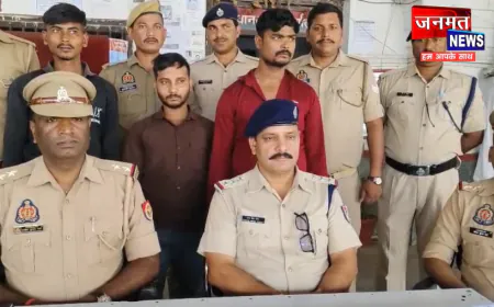 मिर्जापुर में झपट्टा मार गैंग पर पुलिस का शिकंजा, RPF-GRP की संयुक्त टीम ने तीन सदस्यों को दबोचा
