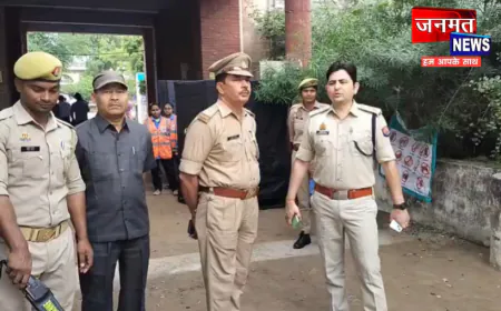 औरैया में PET-2026 परीक्षा सकुशल संपन्न कराने हेतु प्रशासन मुस्तैद, ADM और ASP ने किया केंद्रों का निरीक्षण