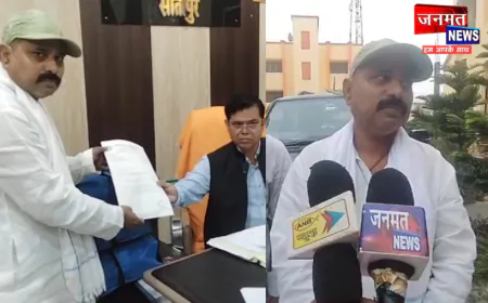 सीतापुर में अस्पतालों के संचालन पर घमासान, CMO से मिले NCP के प्रदेश महासचिव; दिया ज्ञापन