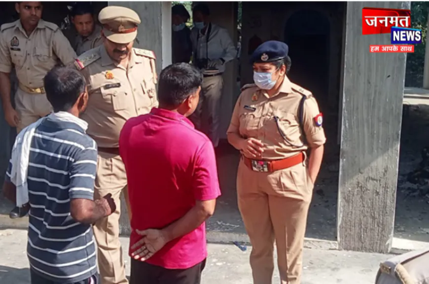 शाहजहांपुर में डबल मर्डर की सनसनीखेज वारदात, मंदिर में तख्त से बांधकर दो साधुओं को जिंदा जलाया