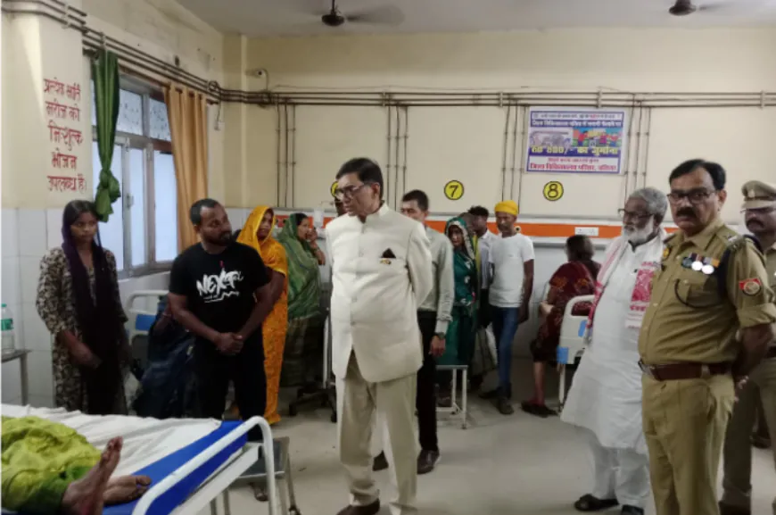 बलिया: मड़ुआ की रोटी बनी मुसीबत; 45 महिलाओं की बिगड़ी तबीयत, डीएम-एसपी पहुंचे गांव