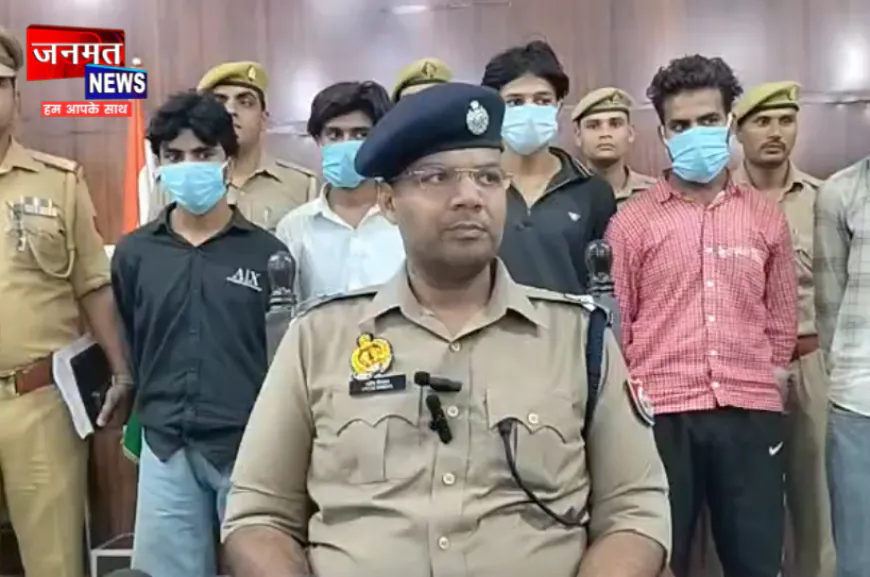 सहारनपुर: राहगीर को रोककर मारपीट, 12 हजार रुपये और मोबाइल लूटने वाले पांच आरोपी गिरफ्तार