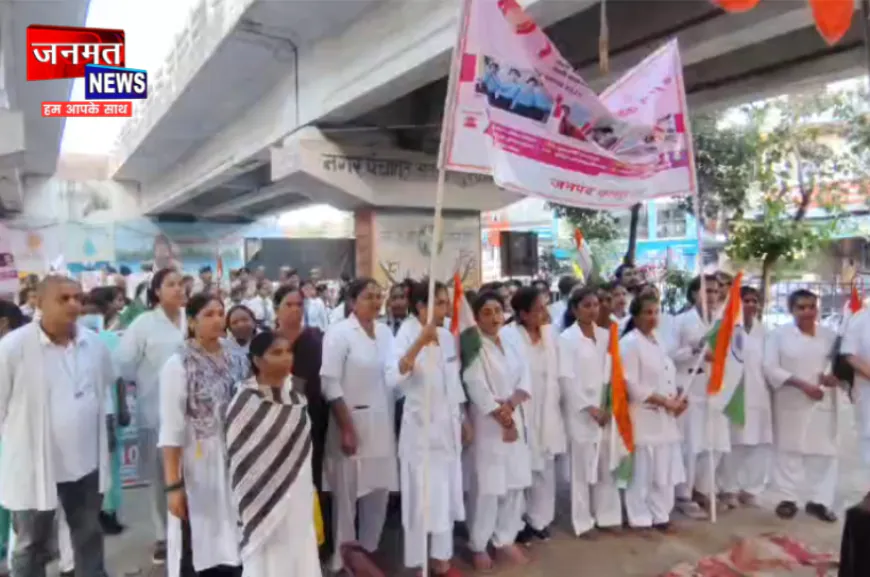 कानपुर देहात में नवरात्रि पर मिशन शक्ति का शंखनाद, एडीजी की मौजूदगी में निकली महिला सशक्तिकरण रैली