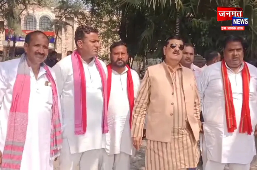 कानपुर देहात: सलावतपुर फायरिंग मामले में एसपी से मिले सपा नेता, जांच कर कार्यवाही करने की मांग