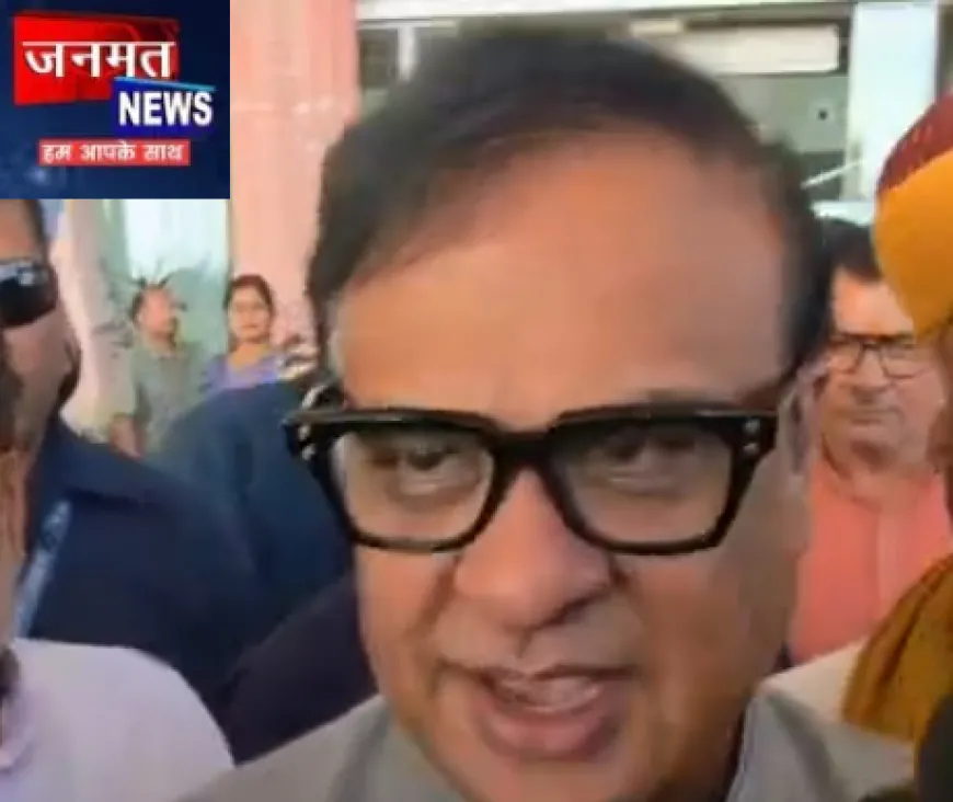 अयोध्या पहुंचे असम के मुख्यमंत्री हिमंत बिस्वा सरमा, कहा- अखिलेश यादव में अयोध्या से चुनाव लड़ने की ताकत नहीं
