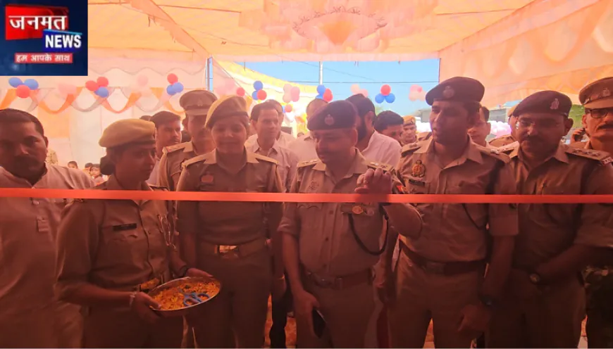 संभल में नवनिर्मित दबथरा पुलिस चौकी का एसपी ने किया उद्घाटन, पौधारोपण कर दिया पर्यावरण संरक्षण का संदेश
