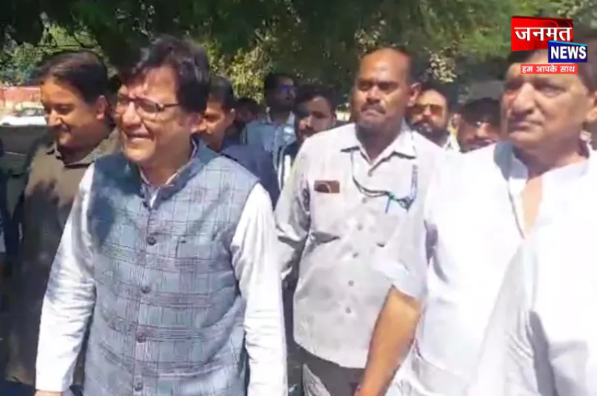 हरदोई में नितिन अग्रवाल का अखिलेश यादव पर पलटवार, बोले- बैलेट पर भी भरोसा नहीं करते विपक्षी