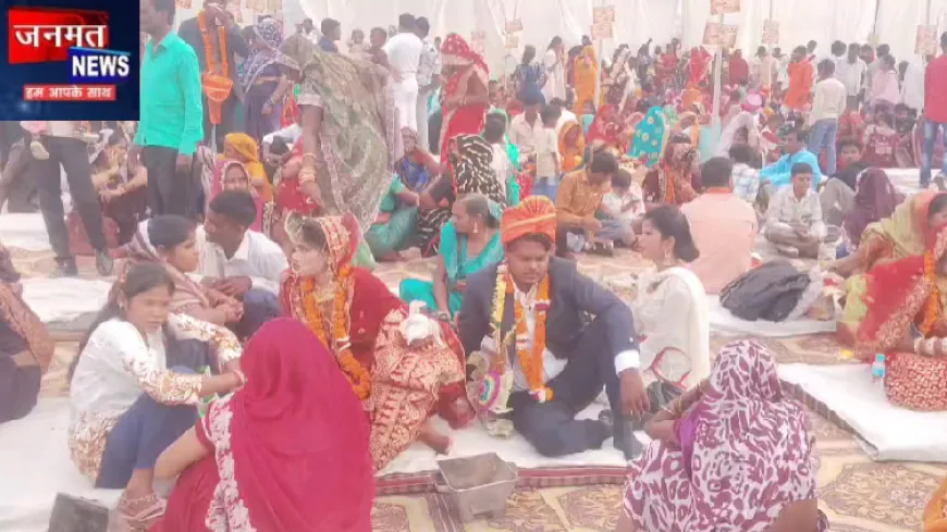 शाहजहांपुर: खिन्नी बाग में 101 कन्याओं का सामूहिक विवाह संपन्न, आठ निकाह बने सामाजिक सौहार्द की मिसाल