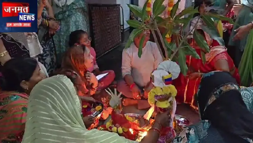 औरैया: टेसू-झेंझी का विवाह धूमधाम से संपन्न, हिंदू-मुस्लिम एकता और आपसी भाईचारे की मिसाल बना पारंपरिक आयोजन