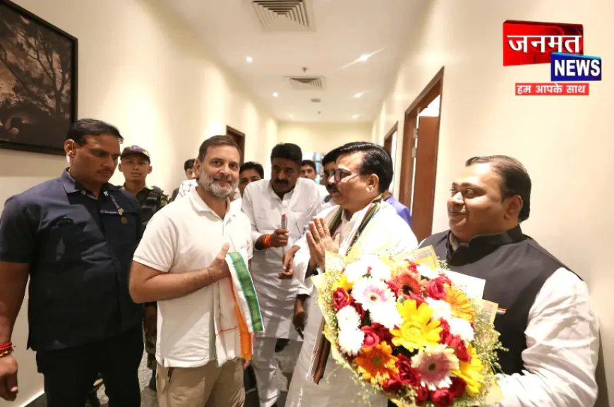 राहुल गांधी से मिले हसीब खान, दिल्ली में होने वाले प्रदर्शन व चुनाव को लेकर हुई चर्चा