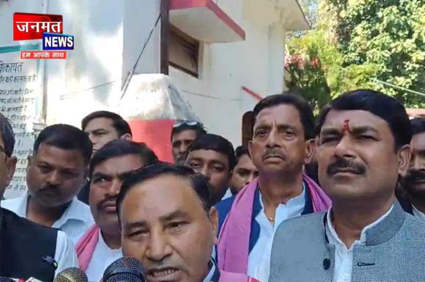 लखीमपुर खीरी: पुलिस अधीक्षक से मिला सपा प्रतिनिधिमंडल, विधायक के खिलाफ मुकदमा दर्ज करने की मांग